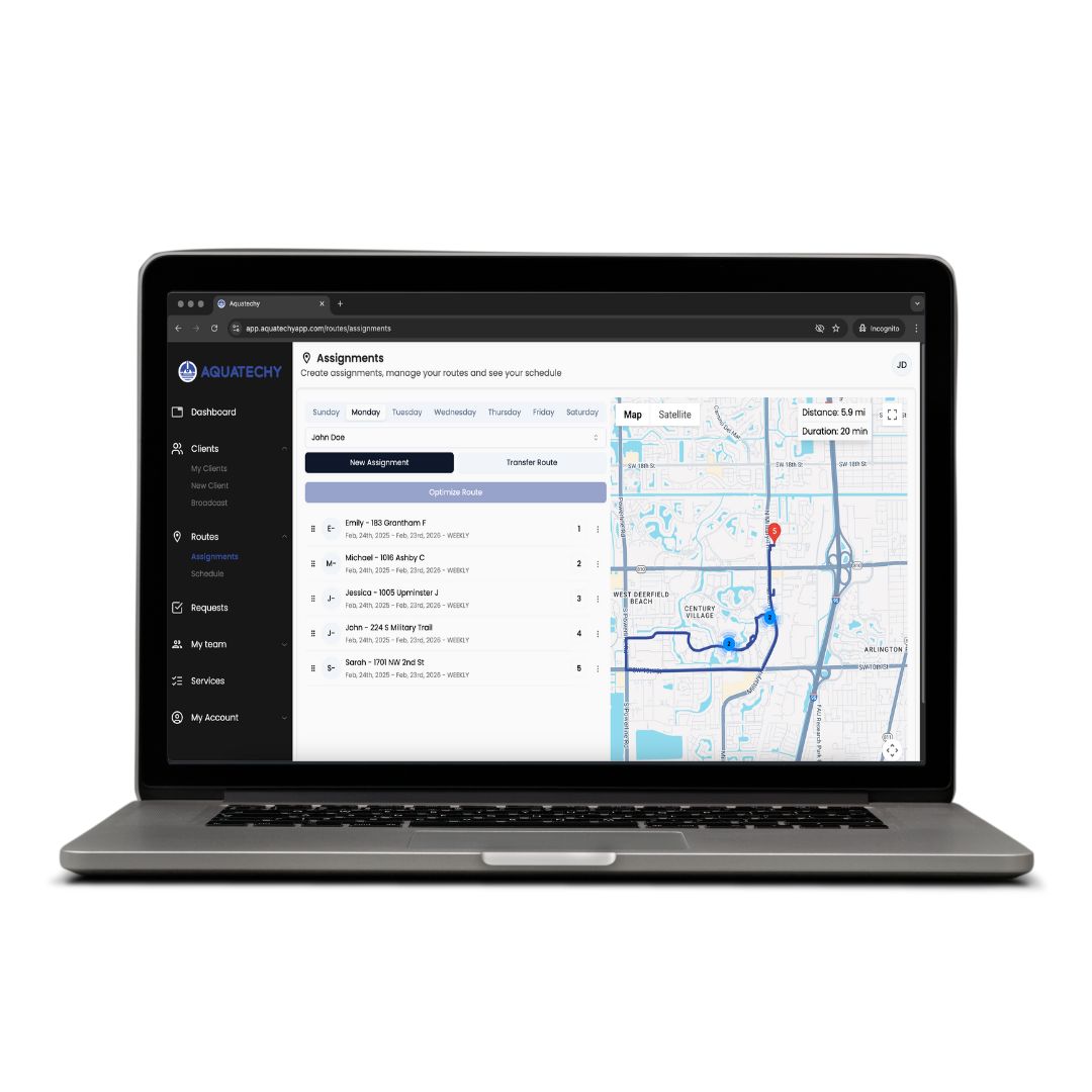 The Ultimate Guide to Pool Service Route Optimization: Save 30% on Operating Costs